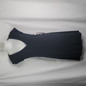 GAP black wrap dress sz XS